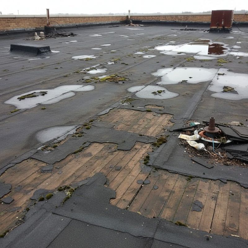 Flat Roof Tar Repair